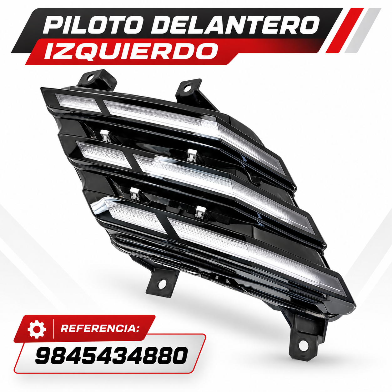 Piloto delantero izquierdo, referencia 9845434880